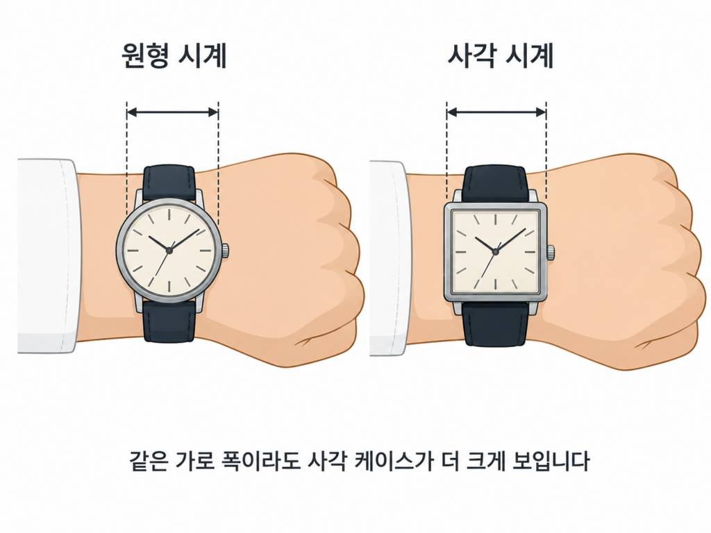 사각시계